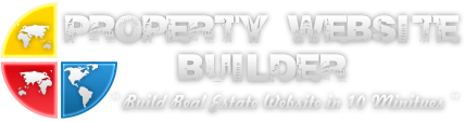 Real estate website builder
